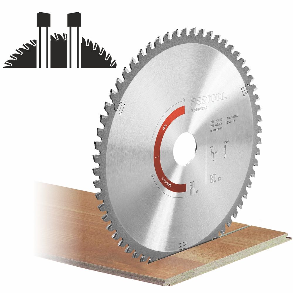 Special Saw Blade 216x2.3x30 Wz-fa60