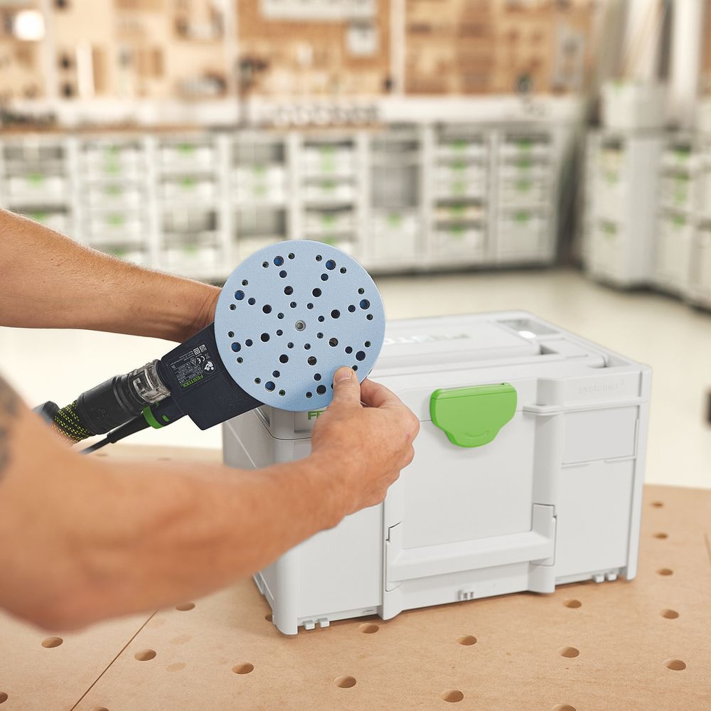 FESTOOL Systainer&sup3; SYS-STF D150 Abrasive Storage Case with Insert