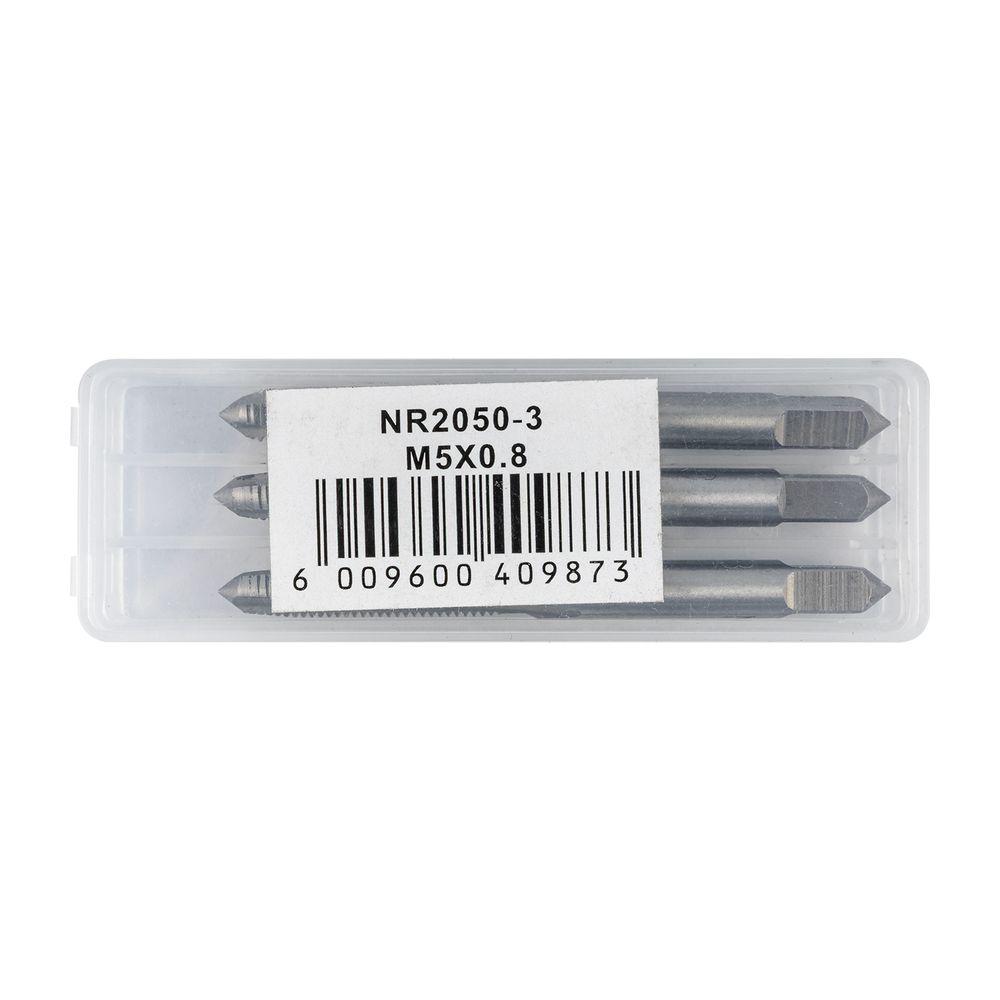 Taps Carb.steel 5x0.8mm 3/pack
