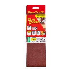 S&ing Belt 75 X 457mm 80grit 2/pack