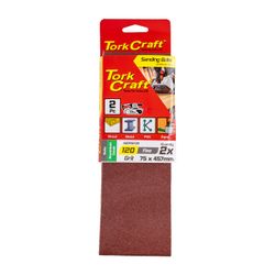 S&ing Belt 75 X 457mm 120grit 2/pack