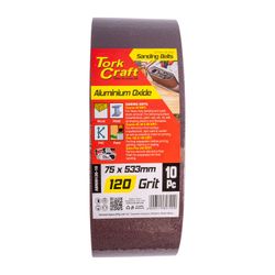 S&ing Belt 75 X 533mm 120grit 10/pack