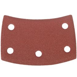S&ing Pads Curved 120 Grit Hook & Loop