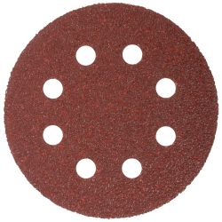 S&ing Disc 115mm 40 Grit With Holes 10/pk Hook & Loop