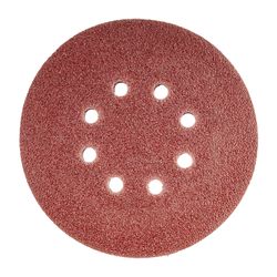 S&ing Disc 150mm 40 Grit With Holes 10/pk Hook & Loop