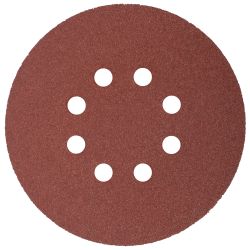 S&ing Disc 150mm 60 Grit With Holes 10/pk Hook & Loop