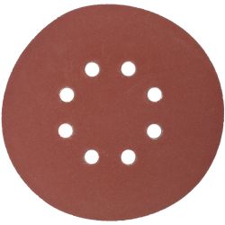 S&ing Disc 150mm 400 Grit With Holes 10/pk Hook & Loop