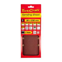 S&ing Sheet Orb 95 X 230mm 180gr Plain With 8 Holes 5/pk