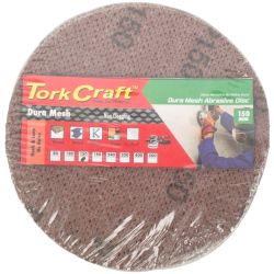 Dura Mesh Abr.disc 150mm Hook & Loop 150grit 3pc For S&er Polisher