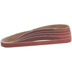 Powerfile S&ing Belt 6 X 451mm 40 Grit 5/pk