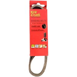Powerfile S&ing Belt 13 X 451mm 80 Grit 5/pk