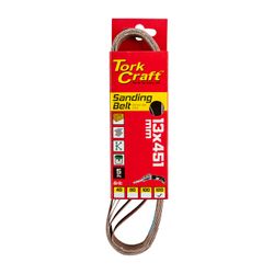 Powerfile S&ing Belt 13 X 451mm 120 Grit 5/pk