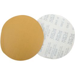 Gold Disc (50 Pieces) 240 Grit 150mm Without Hole Hook & Loop