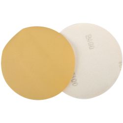 Gold Disc (50 Pieces) 400 Grit 150mm Without Hole Hook & Loop
