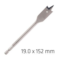 ALPEN Spade Bit 19mmx152mm