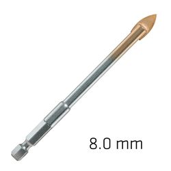 Glass & Tile Drill Bit 8mm
