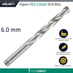Hss Cobalt Drill Bit 6.0mm