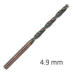 Hss Sprint Master 4.9mm Bulk Din 338 ALPEN Drill Bit