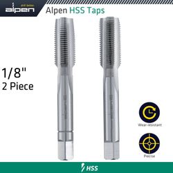 Hss H& Tap Set Imperial G 1/8' Pouched