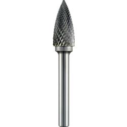 Tc Rotary Burr 6mm Arc Pointed Nose For Hard Metals