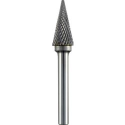 Tc Rotary Burr 6mm Conical Pointed Nose For Hard Metals