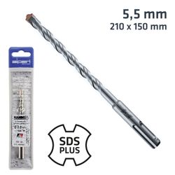 Sds + 210x150 5.5mm Hammer Bit Plastic Wallet