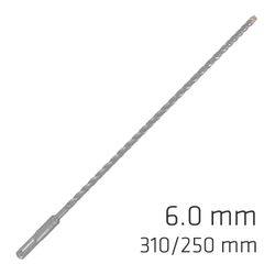 Force X 6.0 X 310/250 Sds-+ Rebar Drill Bit X4 Cutting Edges