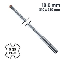 Sds + Drill Bit 310 X 250 18.0mm