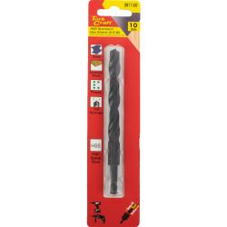 Drill Bit Hss St&ard 10.0mm Hex Shank 1/card