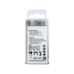 Precision-max Step . 4.5mm Hss Drill 10 Pack