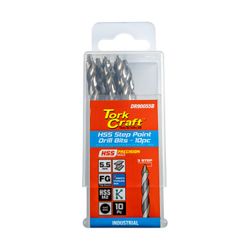 Precision-max Step . 5.5mm Hss Drill 10 Pack
