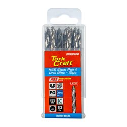 Precision-max Step . 6.0mm Hss Drill 10 Pack