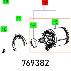 Motor Drc 18-4 Li 4,2 + Bg