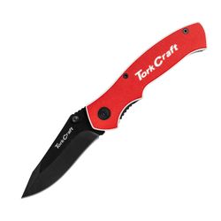 Knife Foldable Utility Red With G10 Material H&le & Belt Clip