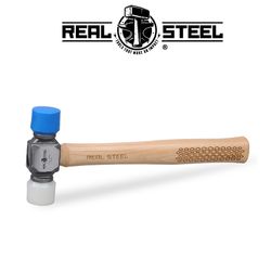 Hammer Mallet Plastic D/head 350g 12oz Hick. Wood H&le
