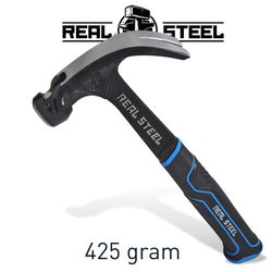 Hammer Claw Curved 425g 15oz All Steel H&le REAL STEEL