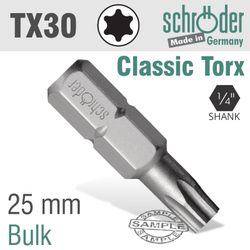 Torx Tx 30 Classic Bit 25mm