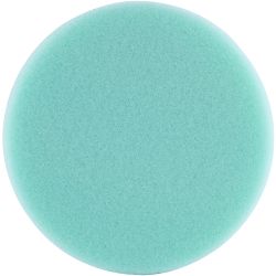 Foam Pad Hook & Loop Green Sponge 150mm 6' Light Finishing
