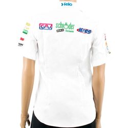 Ladies Blouse - White 3/4 - 2x-large