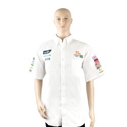 Vermont Mens Cotton Shirt White Medium