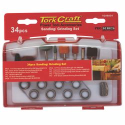S&ing & Grinding Set 34 Pce Mini