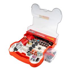 Mini Rotary Tool 170w & Accessory Kit 172 Pc In Plastic Case