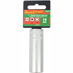Socket 19mm 1/2' Dr Deep Socket Crv 12 .