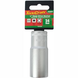 Socket 24mm 1/2' Dr Deep Socket Crv 12 .