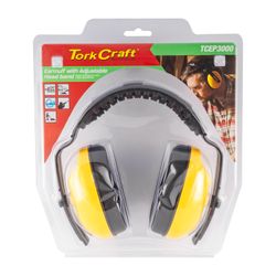 Earmuff Abs Cup Adj. Head B& Snr25 Db Yellow 1pc