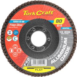 Flap S&ing Disc 115mm 80 Grit A/o