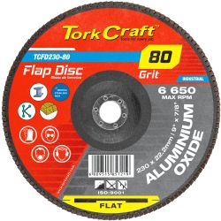 Flap S&ing Disc 230mm 80grit A/o