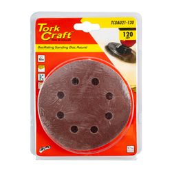Oscillating S&paper A/o 115mm 10pc Round 120grit