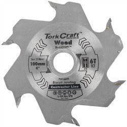 Blade Biscuit Joiner 100 X 6t 22.0mm Tct
