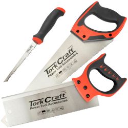 Saw Set 3pc H&/back/job Saw Blister Pack